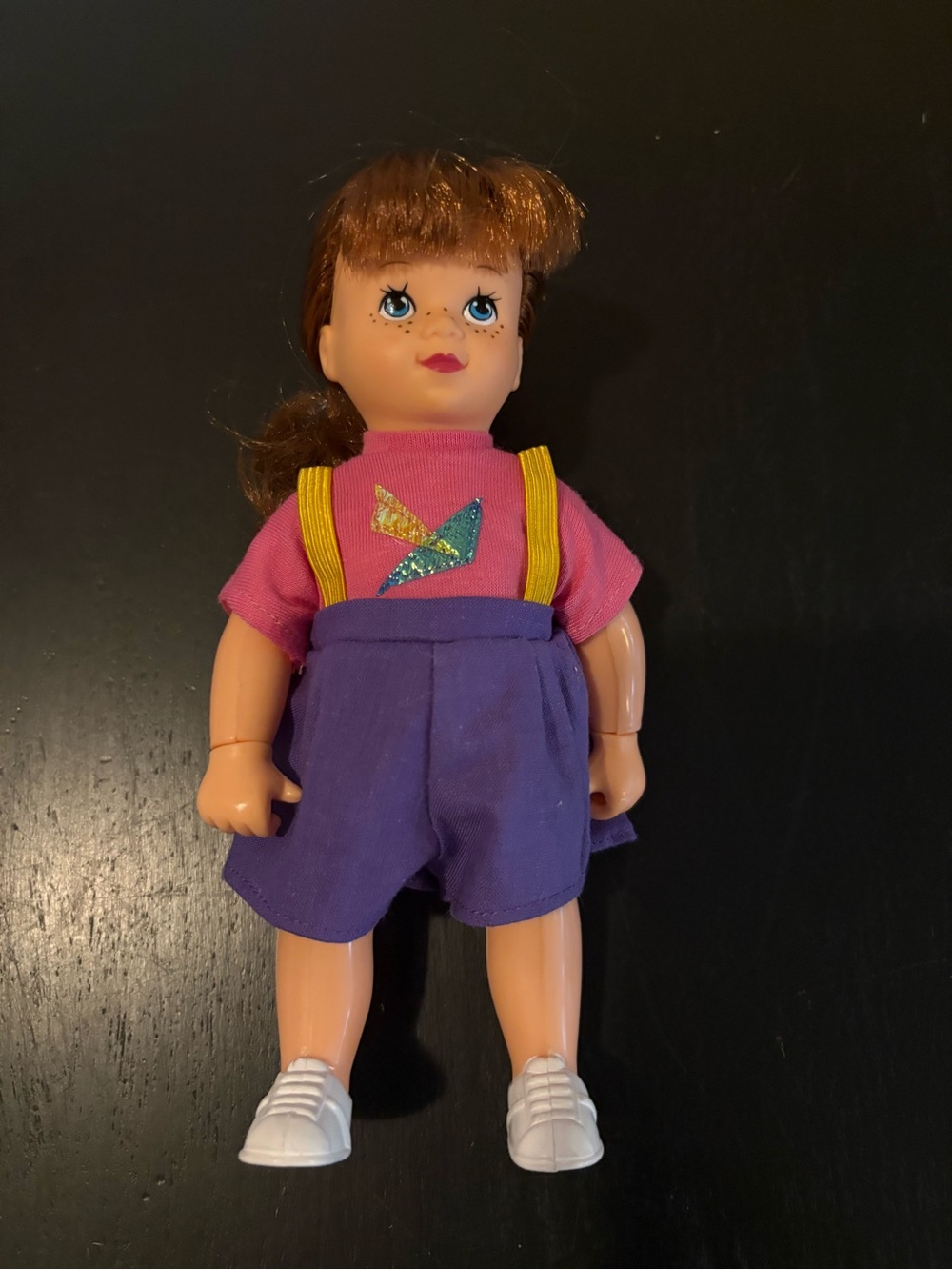Vintage 1988 Galoob LGTI Bouncin Kids Cyclin Kid Doll Like New Condition